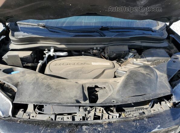 5FNYF5H25MB000569 2021 HONDA PILOT Black Widok komory silnika