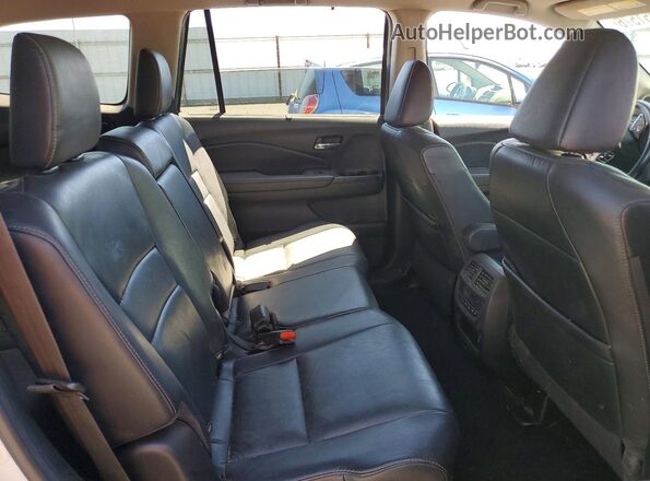 5FNYF5H25MB042689 2021 HONDA PILOT Белый Вид задней части салона