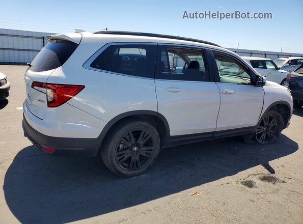 5FNYF5H25MB042689 2021 HONDA PILOT Белый Задняя правая четверть