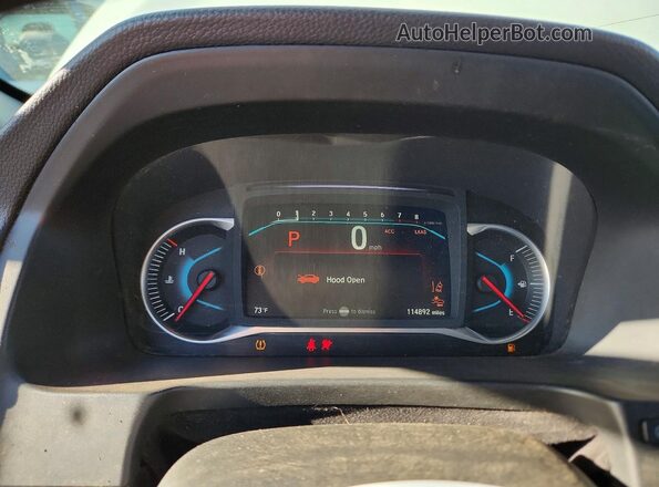 5FNYF5H25MB042689 2021 HONDA PILOT Белый Вид щитка приборов