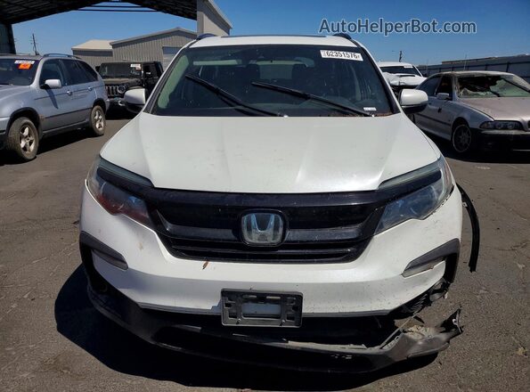 5FNYF5H25MB042689 2021 HONDA PILOT Белый Вид спереди