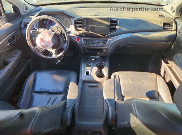 5FNYF5H25MB042689 2021 HONDA PILOT Белый Вид панели приборов