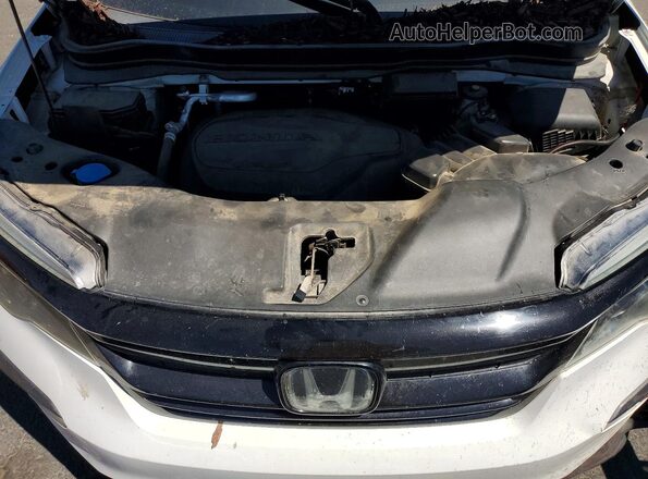 5FNYF5H25MB042689 2021 HONDA PILOT Белый Вид подкапотного пространства