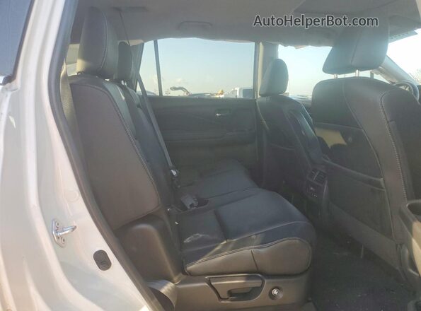 5FNYF5H29NB032040 2022 HONDA PILOT Белый Вид задних сидений
