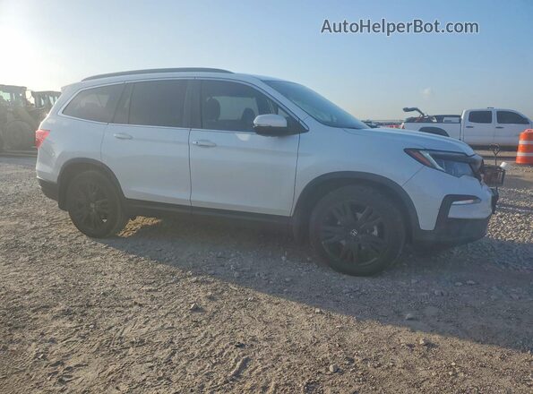 5FNYF5H29NB032040 2022 HONDA PILOT Белый Передняя правая четверть