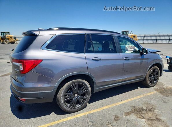 5FNYF5H2XMB027041 2021 HONDA PILOT Серый Задняя правая четверть