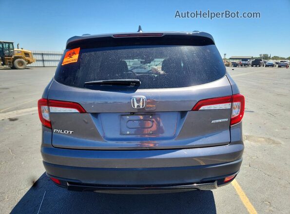 5FNYF5H2XMB027041 2021 HONDA PILOT Серый Вид сзади