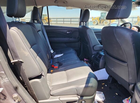 5FNYF5H2XMB027041 2021 HONDA PILOT Серый Вид задней части салона
