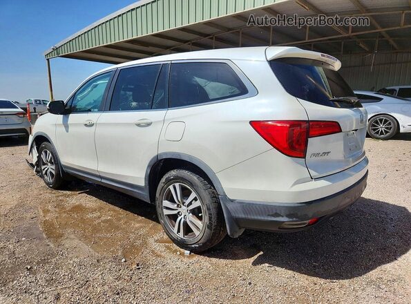 5FNYF5H30JB003416 2018 HONDA PILOT White Trasero izquierdo