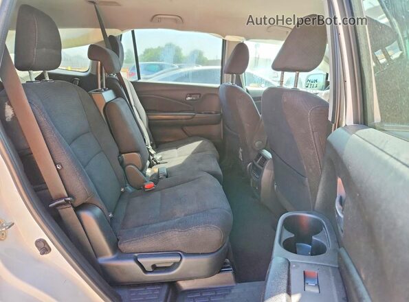 5FNYF5H30JB003416 2018 HONDA PILOT White Vista interior trasera