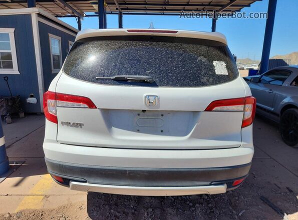 5FNYF5H31MB012596 2021 HONDA PILOT White Հետևի տեսք