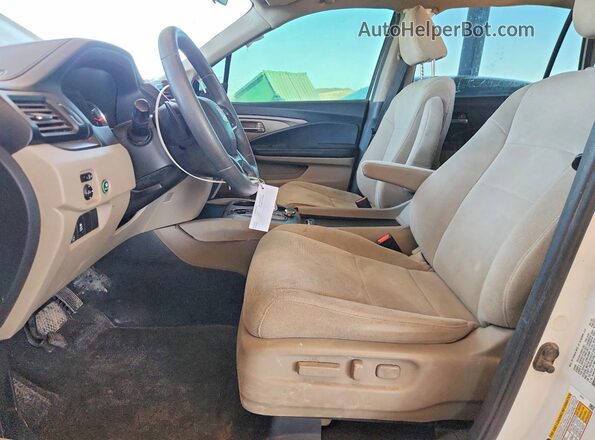 5FNYF5H31MB012596 2021 HONDA PILOT White Սալոնի դիմացի տեսք