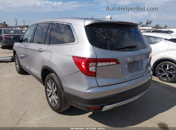 5FNYF5H32KB025838 2019 HONDA PILOT Silver უკანა მარცხენა