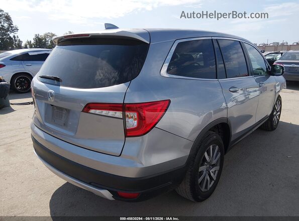 5FNYF5H32KB025838 2019 HONDA PILOT Silver უკანა მარჯვენა