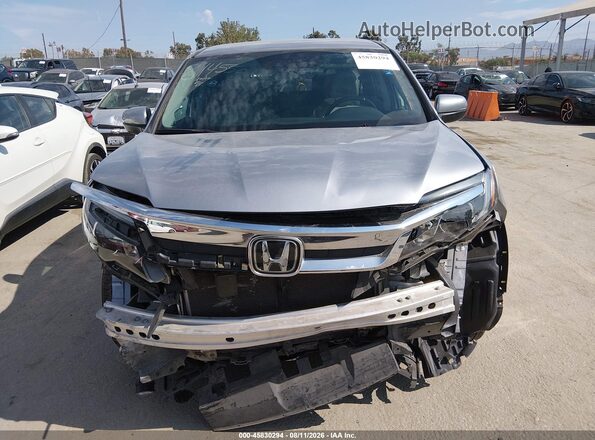 5FNYF5H32KB025838 2019 HONDA PILOT Silver უკანა სალონის ხედი