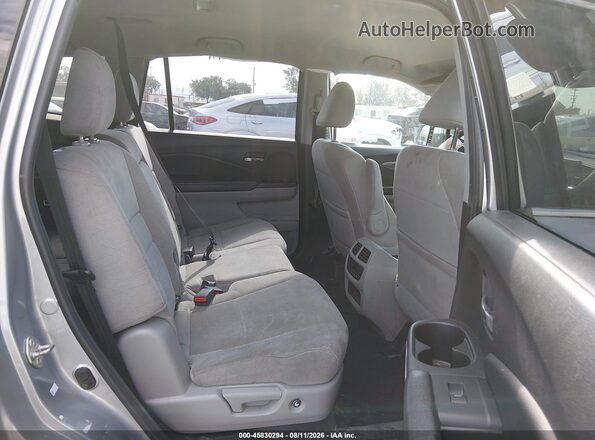 5FNYF5H32KB025838 2019 HONDA PILOT Silver VIN კოდის სტიკერის ხედი