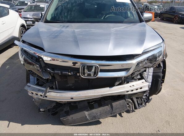 5FNYF5H32KB025838 2019 HONDA PILOT Silver წინა ხედი