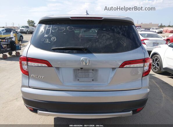 5FNYF5H32KB025838 2019 HONDA PILOT Silver 