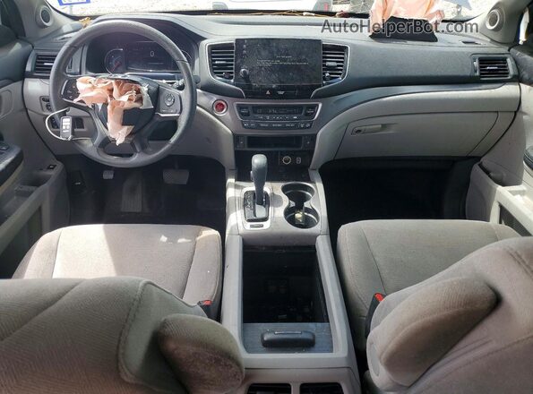 5FNYF5H32KB038461 2019 HONDA PILOT Gray Вид панелі приладів