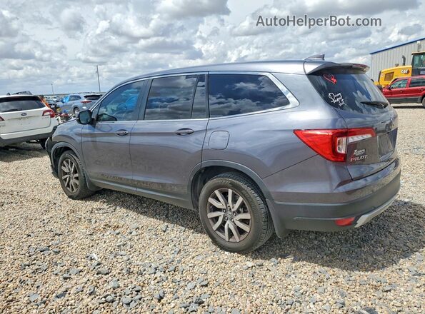 5FNYF5H32KB038461 2019 HONDA PILOT Gray Задня ліва чверть
