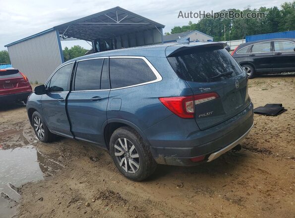 5FNYF5H32MB033537 2021 HONDA PILOT Blue უკანა მარცხენა