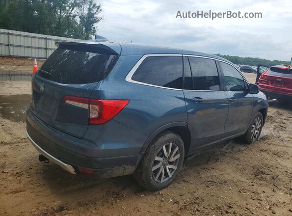 5FNYF5H32MB033537 2021 HONDA PILOT Blue უკანა მარჯვენა
