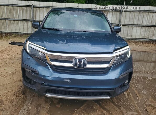5FNYF5H32MB033537 2021 HONDA PILOT Blue წინა ხედი