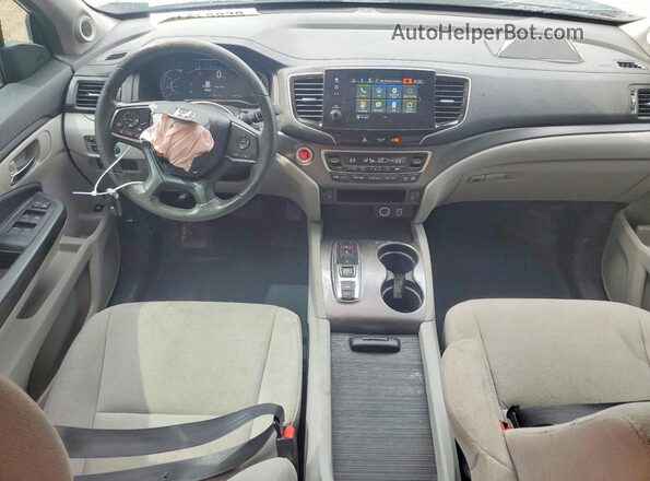 5FNYF5H32MB033537 2021 HONDA PILOT Blue წინა პანელის ხედი