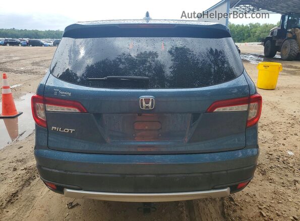 5FNYF5H32MB033537 2021 HONDA PILOT Blue უკანა ხედი
