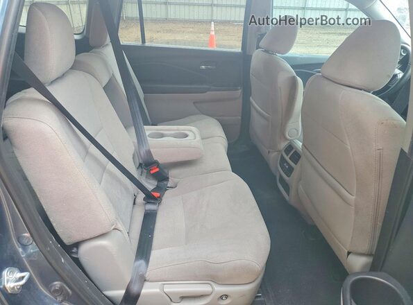 5FNYF5H32MB033537 2021 HONDA PILOT Blue უკანა სალონის ხედი