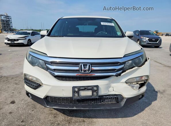 5FNYF5H33JB032781 2018 HONDA PILOT White წინა ხედი