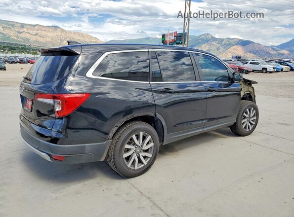 5FNYF5H34KB037392 2019 HONDA PILOT Black Trasero derecho