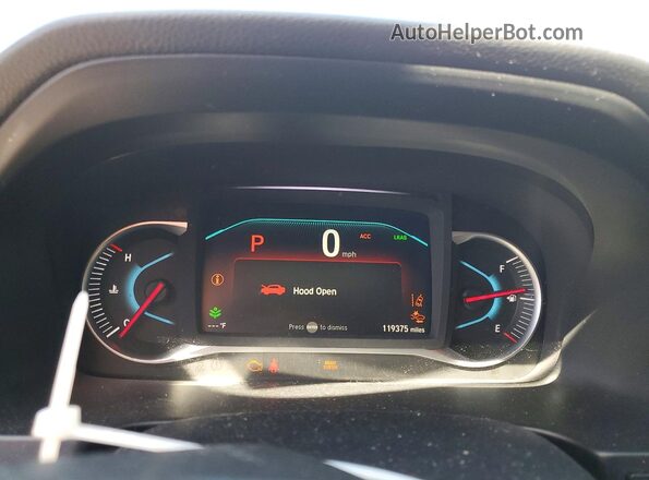 5FNYF5H34KB037392 2019 HONDA PILOT Black Vista del cuadro de instrumentos