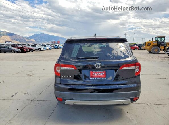 5FNYF5H34KB037392 2019 HONDA PILOT Black Vista trasera