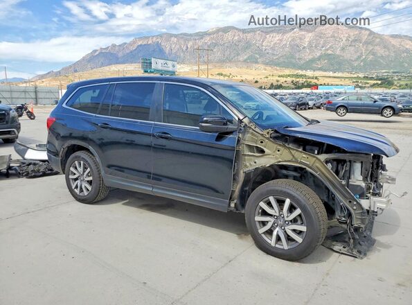 5FNYF5H34KB037392 2019 HONDA PILOT Black Delantero derecho