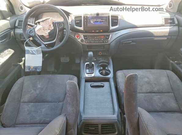 5FNYF5H36JB020026 2018 HONDA PILOT White Widok deski rozdzielczej