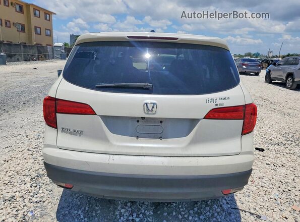 5FNYF5H36JB020026 2018 HONDA PILOT White Widok z tyłu
