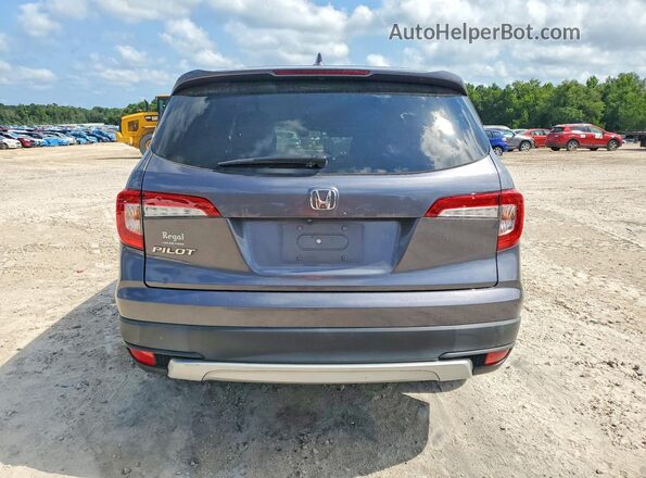 5FNYF5H36MB034514 2021 HONDA PILOT Серый Вид сзади