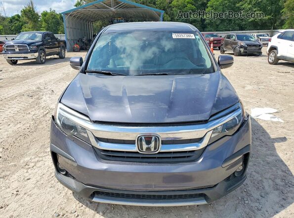 5FNYF5H36MB034514 2021 HONDA PILOT Серый Вид спереди