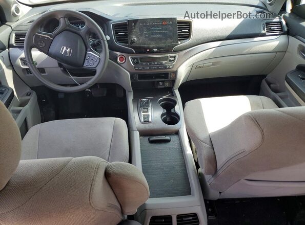 5FNYF5H36MB034514 2021 HONDA PILOT Серый Вид панели приборов