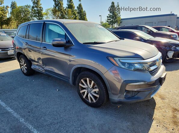 5FNYF5H38LB027563 2020 HONDA PILOT Charcoal Передня права чверть
