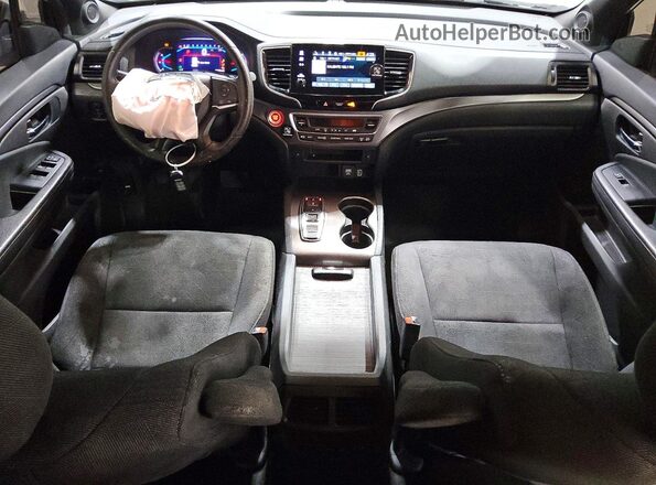 5FNYF5H38NB022950 2022 HONDA PILOT White Widok deski rozdzielczej