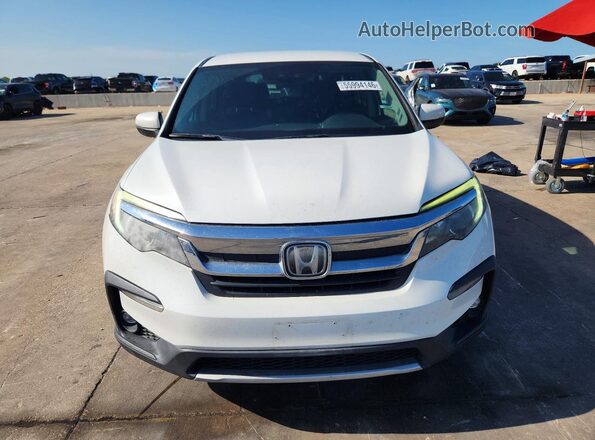 5FNYF5H39LB018225 2020 HONDA PILOT White Widok z przodu