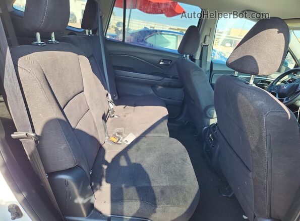 5FNYF5H39LB018225 2020 HONDA PILOT White Widok tylnych siedzeń
