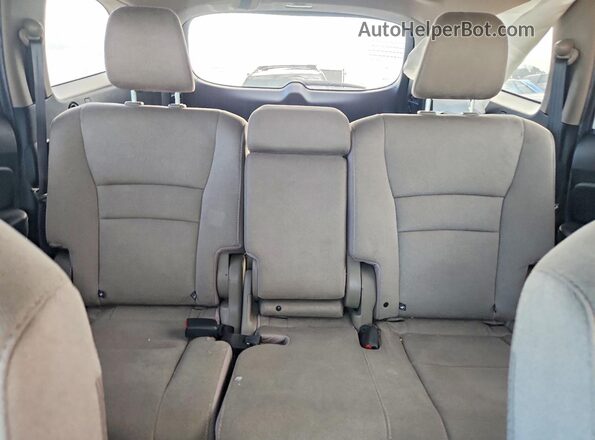 5FNYF5H39LB027197 2020 HONDA PILOT White Widok tylnych siedzeń