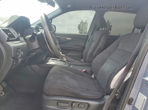 5FNYF5H39NB030653 2022 HONDA PILOT Gray წინა სალონის ხედი