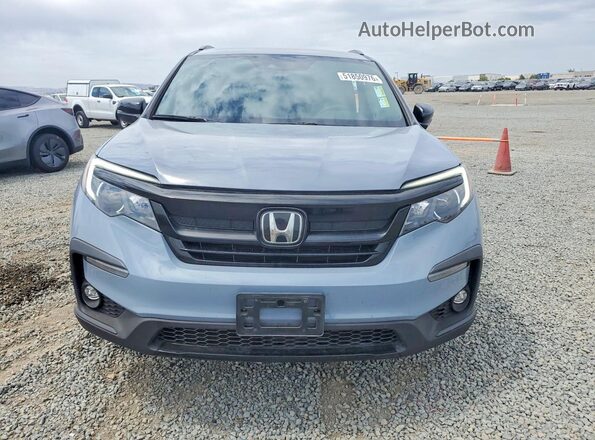 5FNYF5H39NB030653 2022 HONDA PILOT Gray წინა ხედი