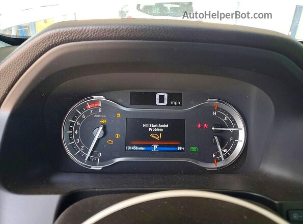 5FNYF5H3XHB016023 2017 HONDA PILOT Silver Вид щитка приладів