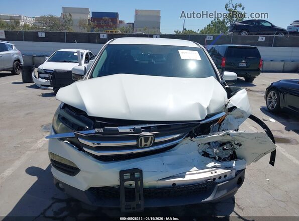 5FNYF5H41JB026664 2018 HONDA PILOT White Սարքավորումների վահանակի տեսք