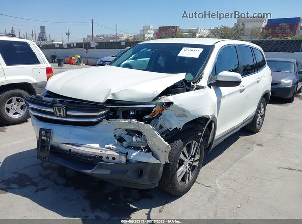 5FNYF5H41JB026664 2018 HONDA PILOT White Դիմացի տեսք